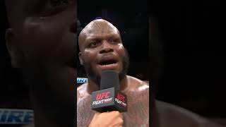 Don’t you dare boo Derrick Lewis 🤣  Shorts [upl. by Nosreffej]