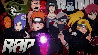 AKATSUKI MACRORAP Naruto Shippuden  Nuevo Amanecer  ESPECIAL 50K  BynMc ft Varios Artistas [upl. by Ryder274]