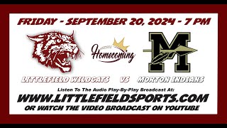 Littlefield Wildcats vs Abernathy Antelopes Football 91324 [upl. by Pattie]