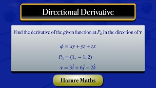 Directional Derivative [upl. by Patrizia]