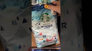 STARBUCKS Winter Blend Limited Edition at COSTCO in South Korea 😋☕️🇰🇷🇺🇸 [upl. by Ettelracs361]