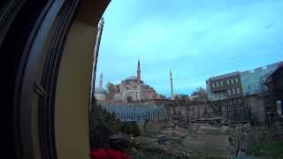 Muslim call to prayer Sultanahmet Istanbul Turkey [upl. by Terris397]