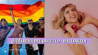 MARCHA DEL ORGULLO CON LUZU Y SOY SABRINA CARPENTER l Vlog Cami Mayan [upl. by Aranahs359]