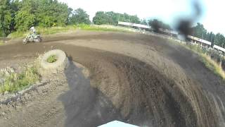 Clubcross Ulicoten 1072013 2e manche MX2 [upl. by Lebasy373]