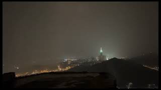 Jabal Al Thawr… Ghar e  Saur reached top in heavy rain Alhumdulillah [upl. by Aretse]