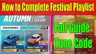 Forza Horizon 5 How to Complete Festival Playlist Autumn Season Series 32 Horizon Race Off [upl. by Stiruc]