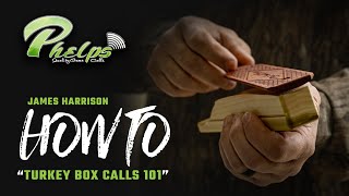 4K  How to Call Turkeys  Box Call 101  James Harrison [upl. by Yokoyama]