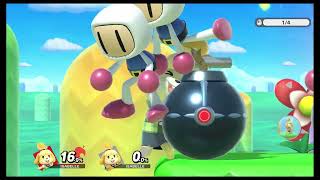 Super Smash Bros Ultimate Switch  Isabelle Assist Trophy Glitch [upl. by Charlton]