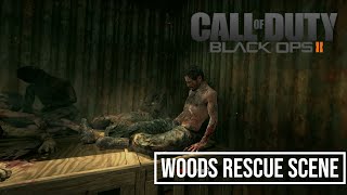 Frank Woods Rescue Scene  Black Ops 2 4k [upl. by Nylegna]