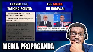 News Media Exposed Parroting DNC Talking Points [upl. by Tomasina]