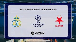 Royale Union SaintGilloise vs SK Slavia Prague  Prediction  202425 UEFA Champions League 3QR [upl. by Netnerb169]