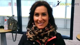 MarieFrance Dubreuil  Golden Skate Interview 2016 HPC [upl. by Einnalem]