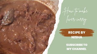 liver curry recipe😋 [upl. by Stout285]