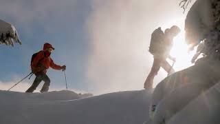 Backcountry Skiing in Sun Valley Idaho skiing wintertravel sunvalley idaho [upl. by Garfield]