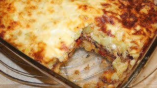 🥔 Recette Savoureuse  Gratin de Pommes de Terre au Bœuf Haché [upl. by Aranat]