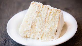 How to Make the Most Amazing White Cake [upl. by Esidarap]