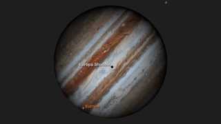 Jupiter Moons Caught in Rare TripleTransit  Science Video [upl. by Elston668]