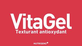 VitaGel son nouveau texturant antioxydant  texture m [upl. by Iruam269]