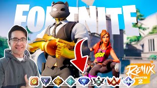 Fortnite Remix CAPÍTULO 2 Chegando na Rankiada Diamante I [upl. by Corrine]