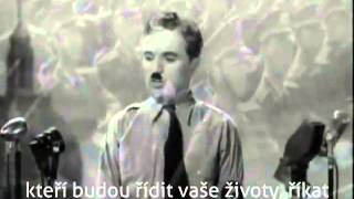 Nejsilnější proslov v dějinách Charlie Chaplin 1940 [upl. by Orvil]