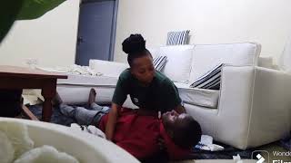 FAINTING PRANK ON MY GIRLFRIEND ❤️ [upl. by Ettenuj]