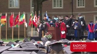 Radford University 2017 Spring Commencement [upl. by Ginsburg148]