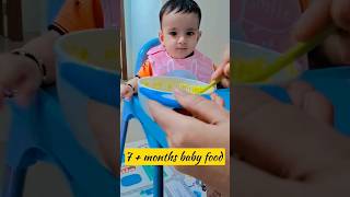 79 months baby food babyfood laukirecipes 7monthsbabyfood shorts viral ytshorts ashortaday [upl. by Pontias]