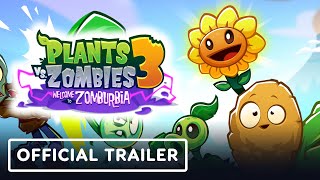 Plants vs Zombies 3 Welcome to Zomburbia  Official Trailer [upl. by Ardnazxela]