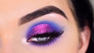 MORPHE X JAMES CHARLES PALETTE  Colorful Eyeshadow Tutorial [upl. by Ellehciram]