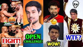 MOST CONFUSING LAFDA 💀 Dhruv Rathee OPEN CHALLENGE Samay Raina CarryMinati Shaktimaan Diljit [upl. by Rotce]