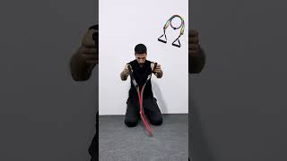 Resistance Bands Workout 🔥 تمارين بحبل المقاومة [upl. by Llemhar684]