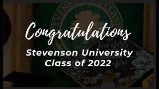 Saluting the 2022 Stevenson University Graduates [upl. by Ecneralc]