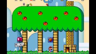 SMW Custom Music  CUSTOM  Kirby  Green Greens Remix [upl. by Einned701]