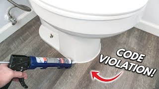 Should You Caulk Around The Bottom Of A Toilet Pros And Cons  The DIY Great Debate [upl. by Areem]