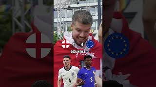 ARDA GULER or PHIL FODEN 👀 ENGLAND v EUROS FOOTBALL CHALLENGE shorts [upl. by Haraj]