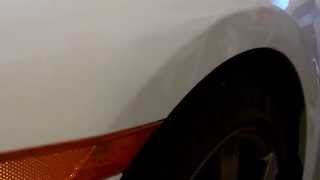 Nissan GTR damaged fender at dent doctor [upl. by Noslen]