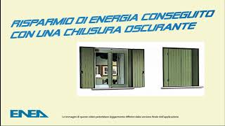 Chiusure oscuranti 223 Risparmio energetico [upl. by Nikki]