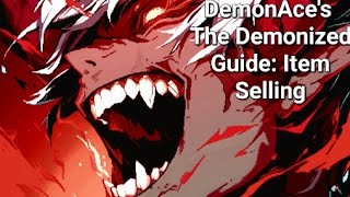 Item Selling Guide  The Demonized Idle RPG Guide [upl. by Joshia]