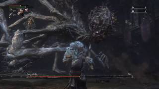 Bloodborne  Kos Parasite vs Defiled Amygdala No Healing [upl. by Ahcorb965]