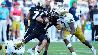 Notre Dame dominates Army with an efficient performance keeping their College Football Playoff hops [upl. by Nisbet]