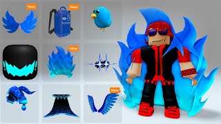 10 FREE BLUE ITEMS ON ROBLOX 😱 2023 [upl. by Blainey]