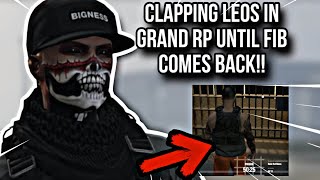 Last Stream CRASHED WE BACK CLAPPING LEOS IN GRANR RP [upl. by Annavoig]