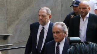 Harvey Weinstein arrive au tribunal de Manhattan [upl. by Nerraw307]