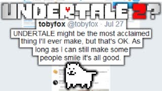 Toby Fox Is Working On A NEW GAME Undertale 2 Undertale News  UNDERLAB [upl. by Etnahc]