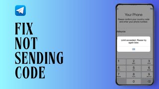 How to Fix Telegram Not Sending Code [upl. by Cire]