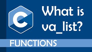 What are variadic functions valist in C [upl. by Nitsoj616]