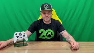 Ep 1333  20th Anniversary Xbox Hyperkin White Duke Controller Unboxing [upl. by Diandre591]