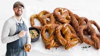 Homemade Soft Pretzel Recipe [upl. by Treblih456]