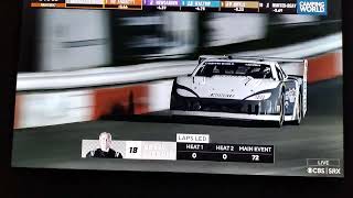 SRX RACING SERIES NASHVILLE FAIRGROUND FINISH BOBBY LABONTE WINS [upl. by Olrac]