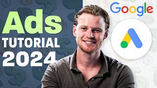 Google Ads Tutorial  2024 FREE ECOM COURSE for Beginners [upl. by Abigail]